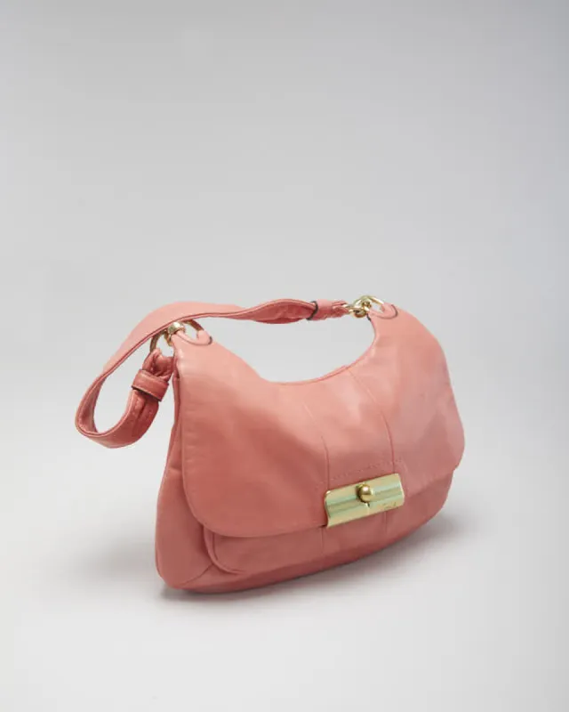 Women's Pink Leather Coach Handbag sold by Rokit