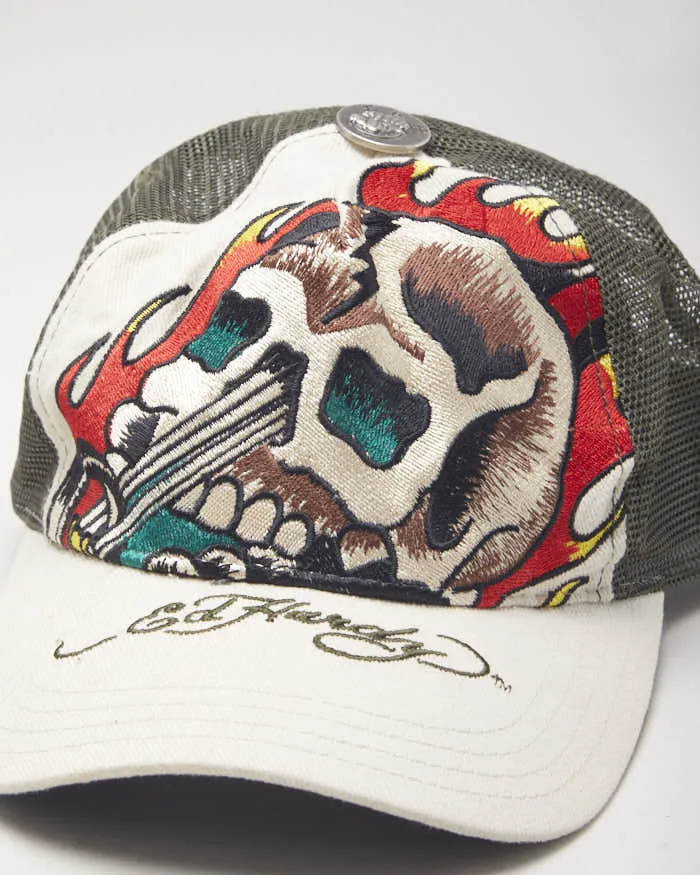 Vintage Y2K Ed Hardy Embroidered Trucker Cap - OS sold by Rokit product image thumbnail 3