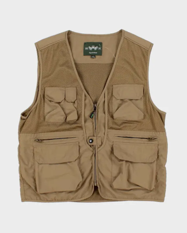 Green Fishing Utility Vest - L sold by Rokit