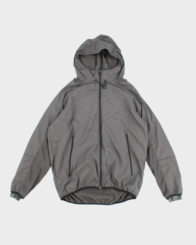 Men's Grey Nike Wind Breaker Jacket - XL sold by Rokit
