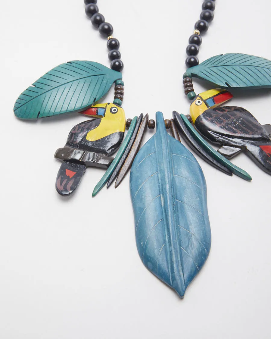 Hand Made Vintage Wooden Necklace sold by Rokit product image thumbnail 2