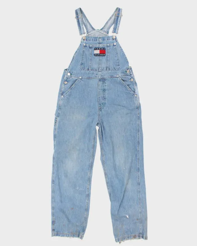 Vintage 90s Unisex Tommy Hilfiger Dugarees - sold by Rokit