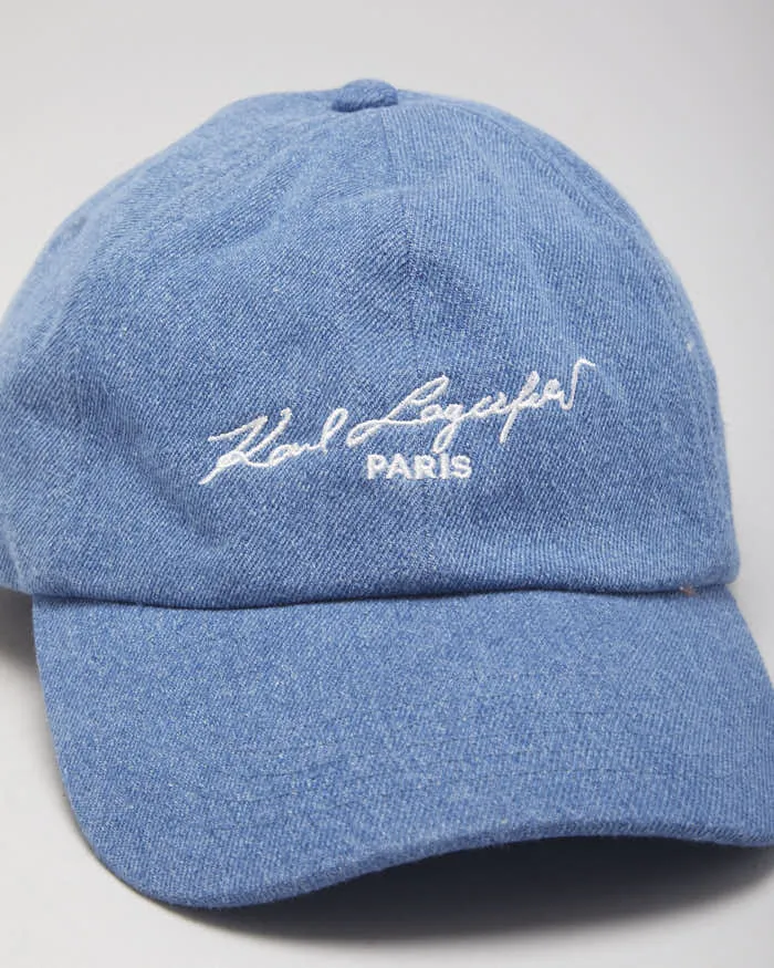 Karl Lagerfeld Denim Baseball Cap sold by Rokit product image thumbnail 3