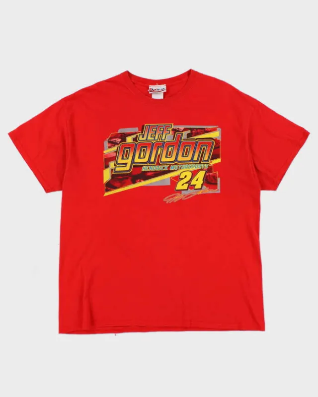 Vintage Chase Authentics Jeff Gordon Racing T-Shirt - XL sold by Rokit