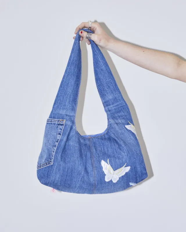Rokit Originals Reworked Saffie Denim Bag sold by Rokit