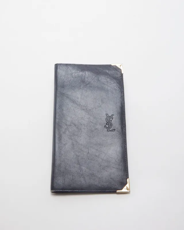 Vintage 90's Yves Saint Laurent Leather Card Holder Wallet sold by Rokit