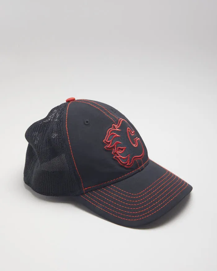 NHL Black Trucker Hat S/M sold by Rokit