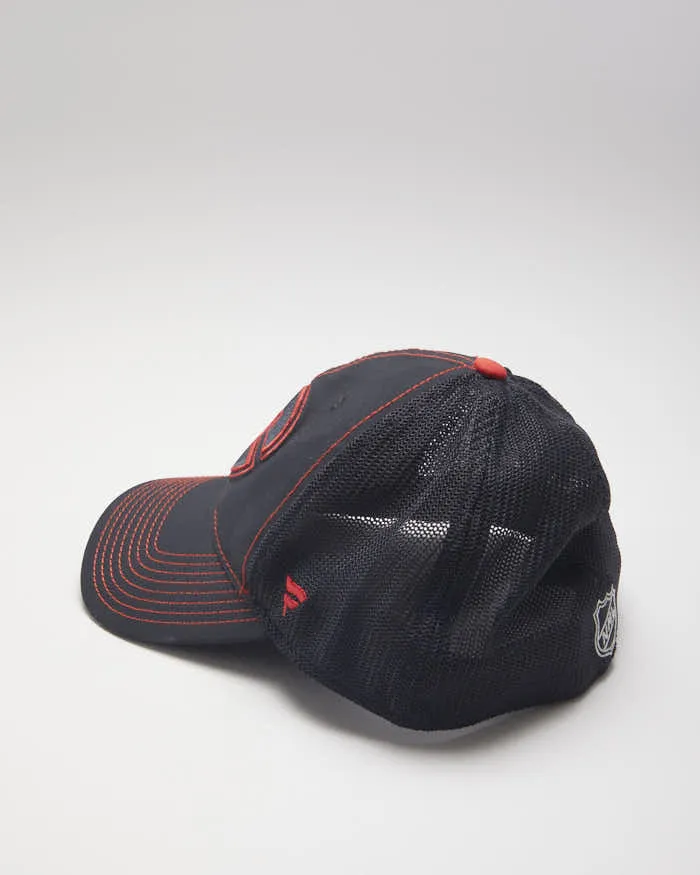 NHL Black Trucker Hat S/M sold by Rokit product image thumbnail 2