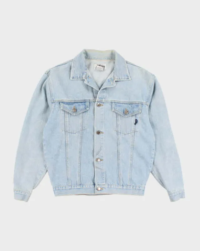 Vintage 90s Mickey Mouse Denim Jacket - M sold by Rokit