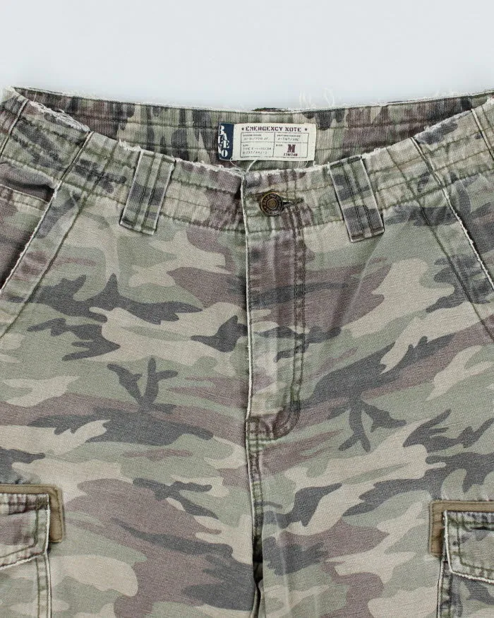 Distressed Baleno Camouflage Cargo Shorts - W30 sold by Rokit product image thumbnail 3
