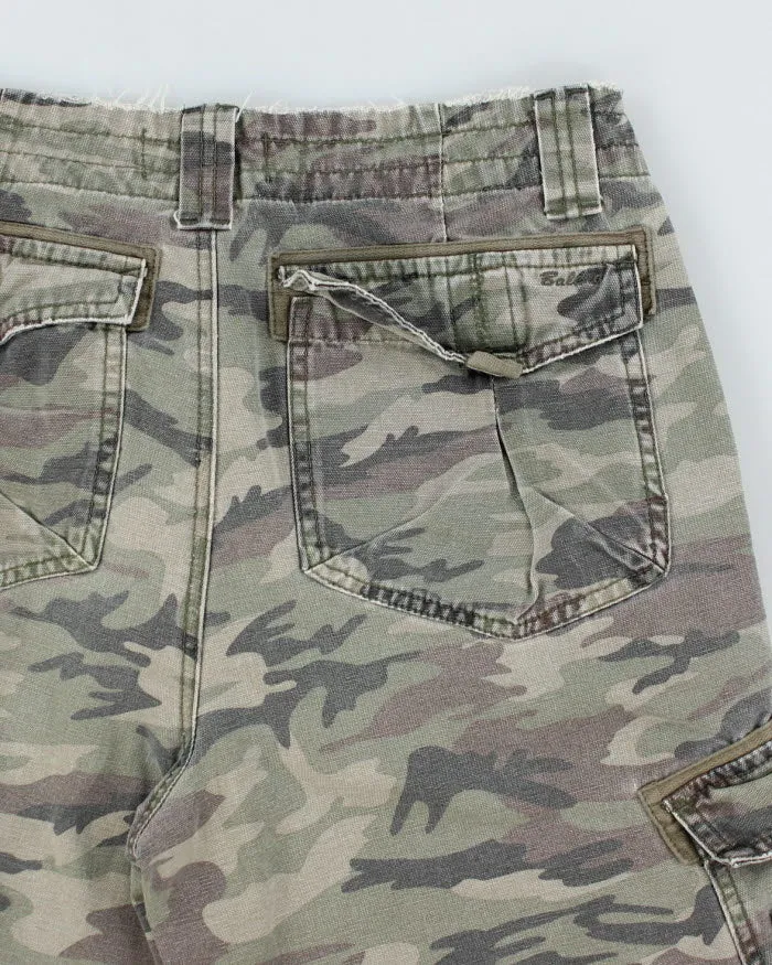 Distressed Baleno Camouflage Cargo Shorts - W30 sold by Rokit product image thumbnail 4