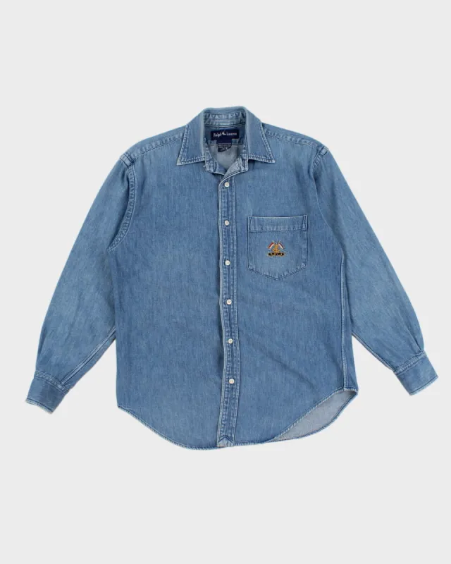 00s Ralph Lauren Denim Shirt - L sold by Rokit