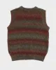 Men's Multicoloured Knit Sweater Vest - M sold by Rokit