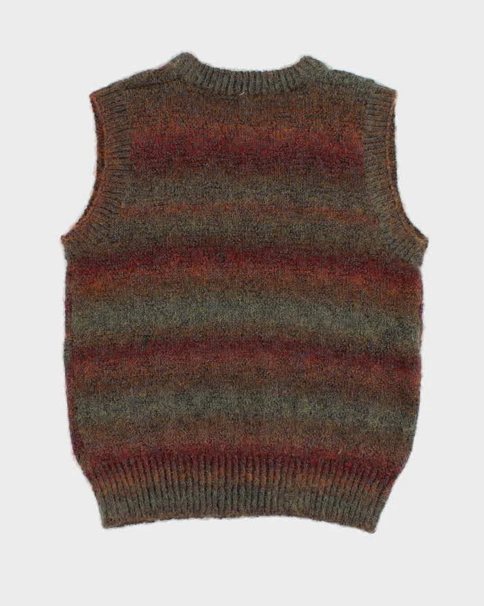 Men's Multicoloured Knit Sweater Vest - M sold by Rokit product image thumbnail 2