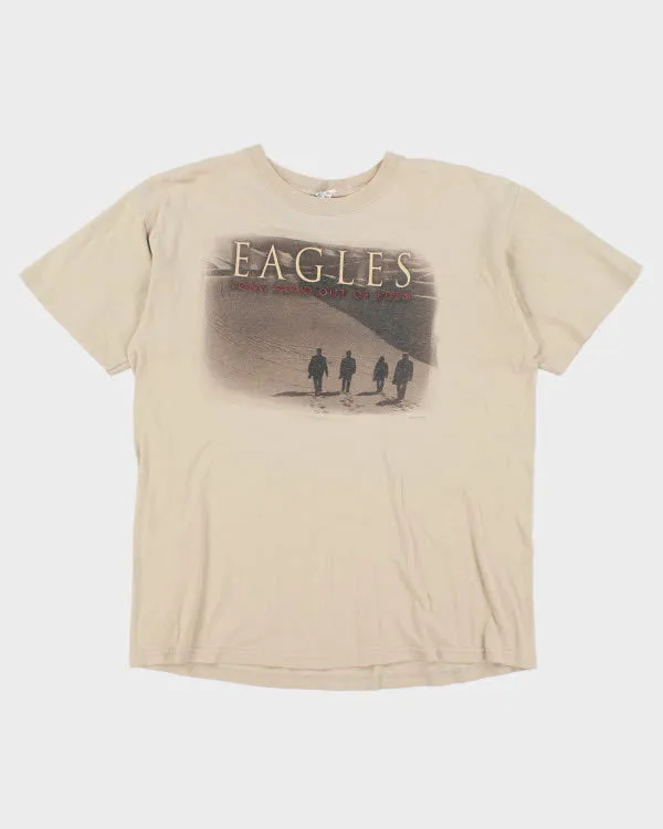 Vintage 2007 Eagles Long Road Out of Eden Band T-Shirt - L sold by Rokit