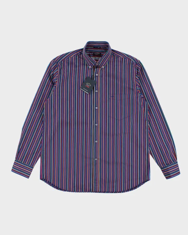 Deadstock Paul & Shark Stripe Shirt - L sold by Rokit