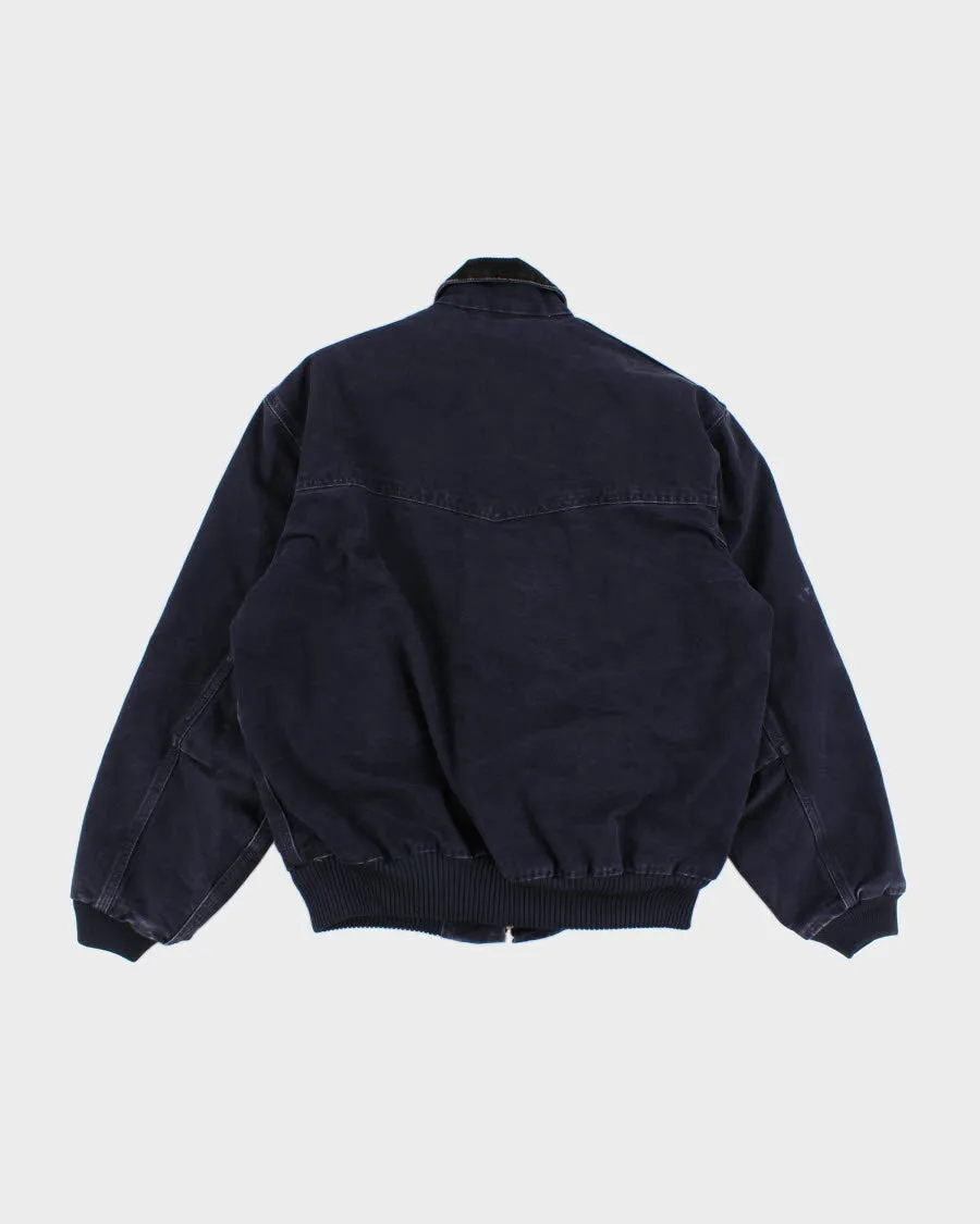 Vintage Carhartt Navy Work Wear Jacket - L sold by Rokit product image thumbnail 2