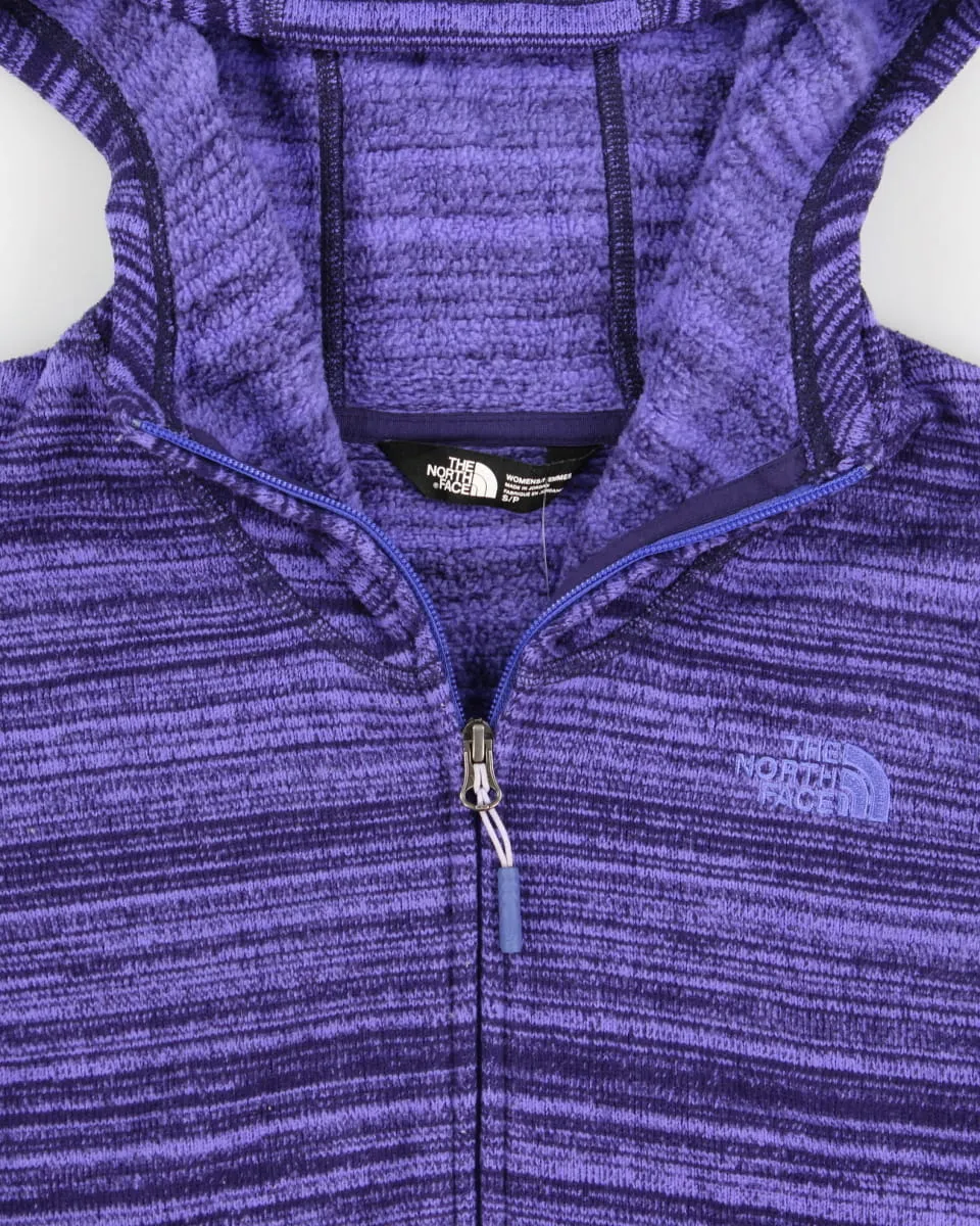 The North Face Purple Zip Up Fleece Jacket - S sold by Rokit product image thumbnail 3