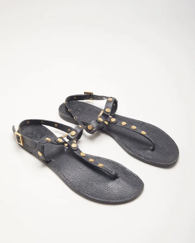 Tory Burch Black Sandals - UK6 1/2 sold by Rokit