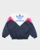 Womens 1980s Blue and White Adidas Windbreaker Jacket - XL sold by Rokit