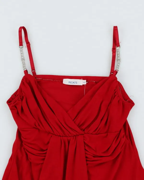 Vintage Y2k 00s Ricki's Red Cami - S sold by Rokit product image thumbnail 3