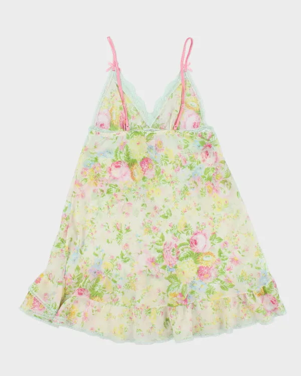 Y2k 00s Eblin Lingerie Mesh Floral dress - S sold by Rokit product image thumbnail 2