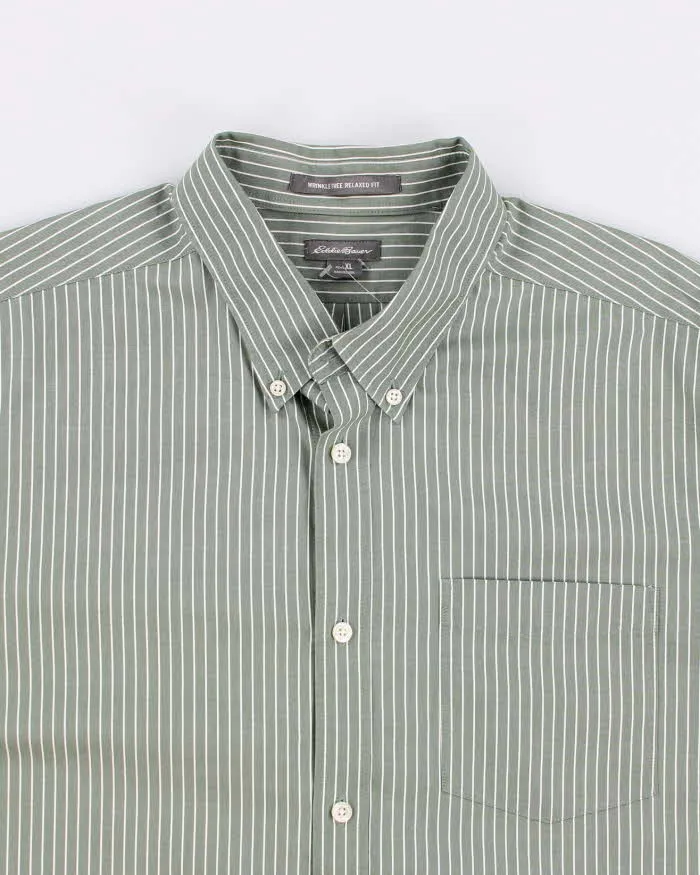 Eddie Bauer Green Stripe Shirt - XL sold by Rokit product image thumbnail 3