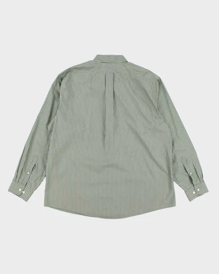 Eddie Bauer Green Stripe Shirt - XL sold by Rokit product image thumbnail 2