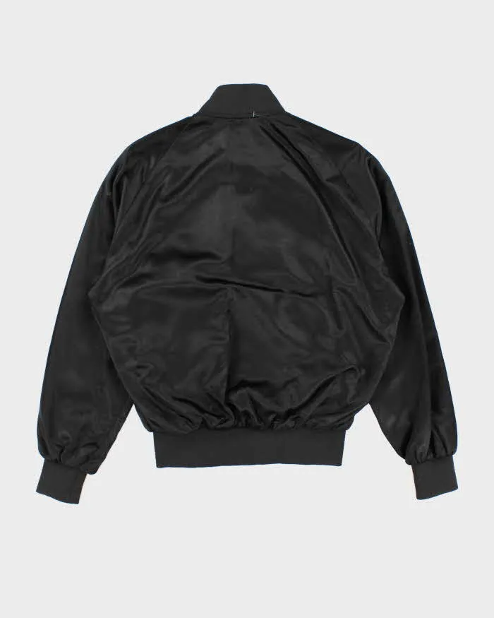 90s Vintage Men's Black Club 21 Varsity Jacket - M sold by Rokit product image thumbnail 2