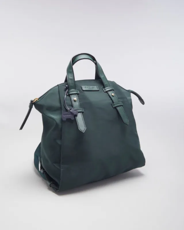 Radley Essentials Dark Green Zip Top Backpack sold by Rokit
