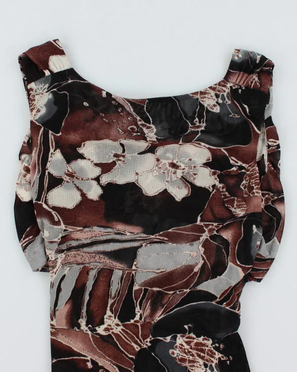 Y2k 00s Cleo Floral Mesh Cami - XS sold by Rokit product image thumbnail 4