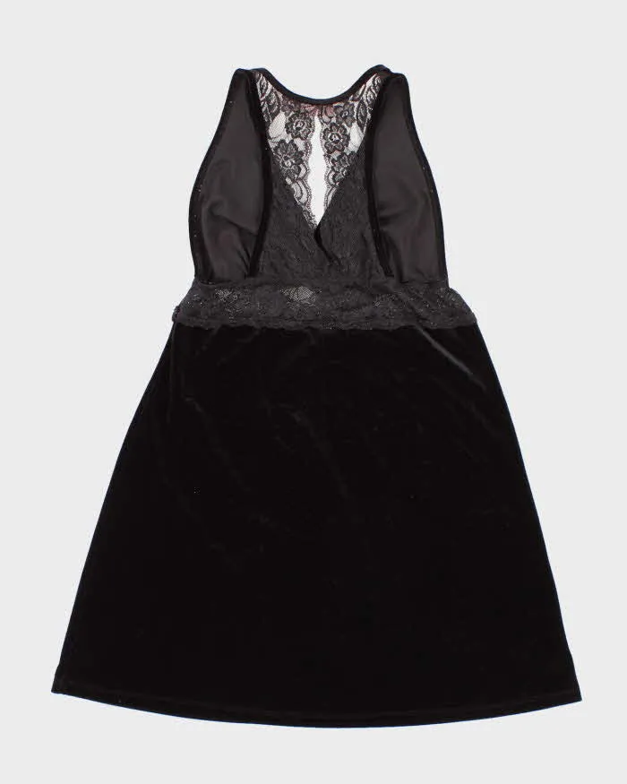 Y2K 00s La Vie En Rose Velvet Slip - S sold by Rokit product image thumbnail 2