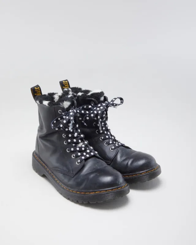 Women's Black Fleece Lined Dr Martens - 3 sold by Rokit