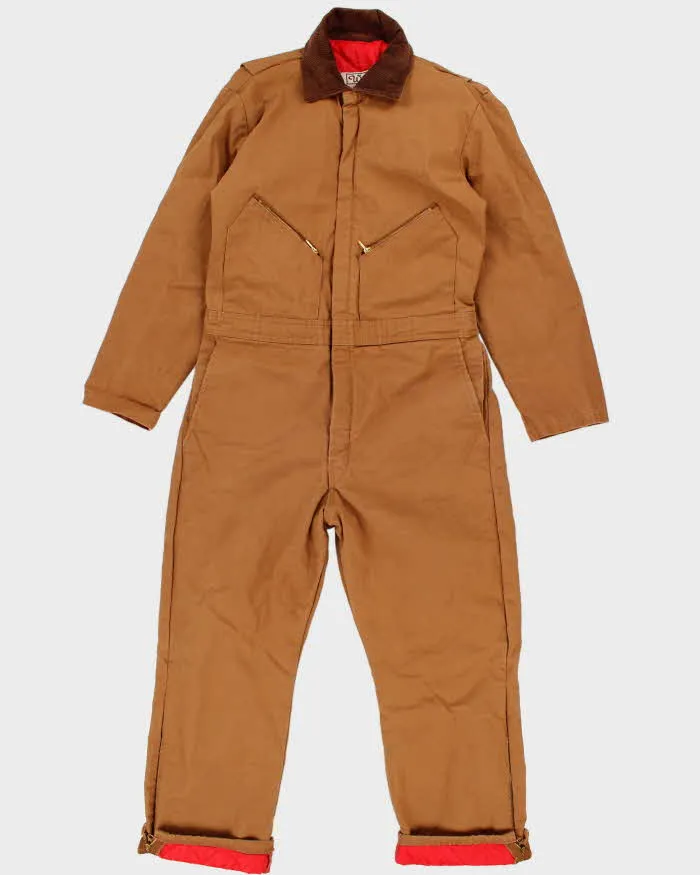 Vintage 80s Walls Blizzard Pruf Quilt Lined Boiler Suit - L sold by Rokit