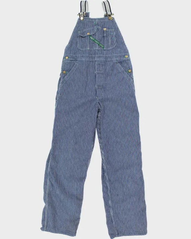 Vintage Key Stripe Dungarees - W34 L32 sold by Rokit