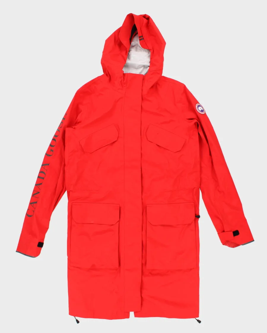 Woman's Red Canada Goose Seaboard Jacket - M sold by Rokit