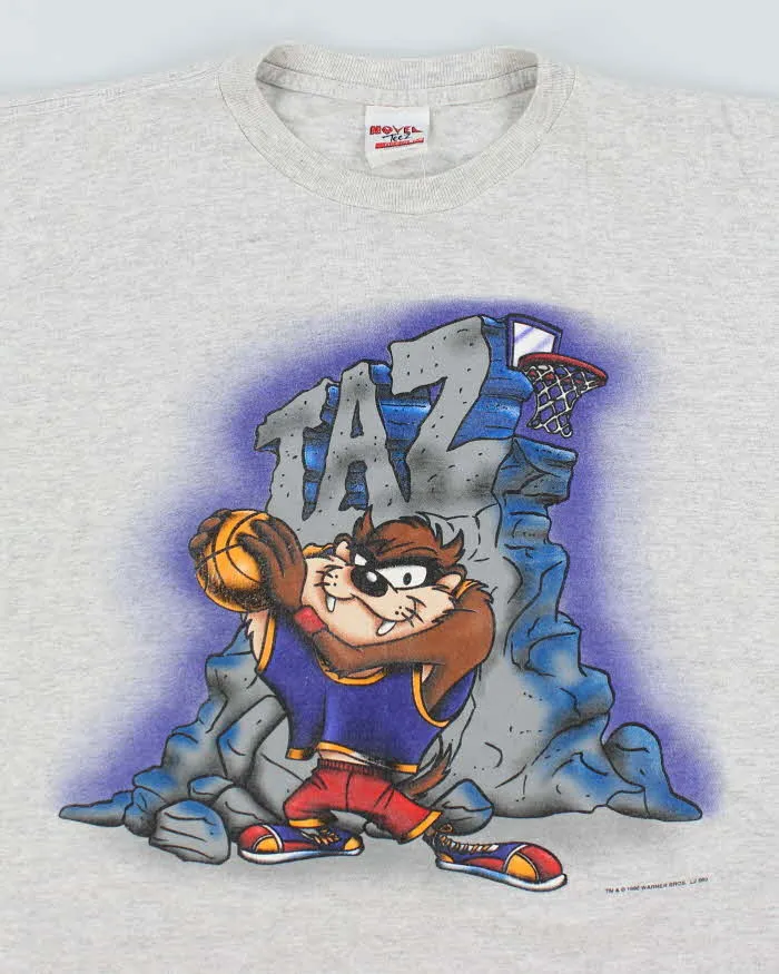 Vintage 1996 Tasmanian Devil Basketball T-Shirt - L sold by Rokit product image thumbnail 3