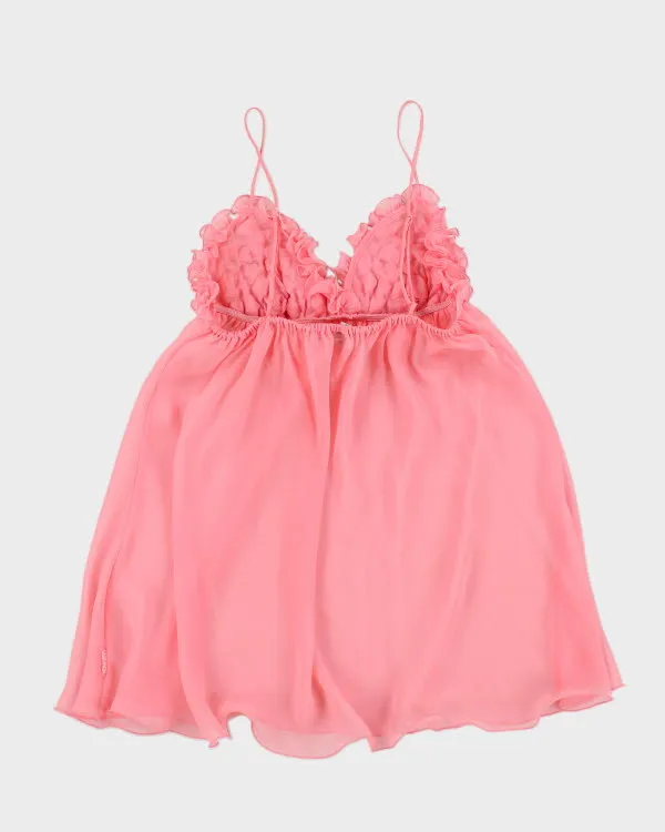 Vintage Y2k 00s La Senza Pink Mesh Cami - S sold by Rokit product image thumbnail 2