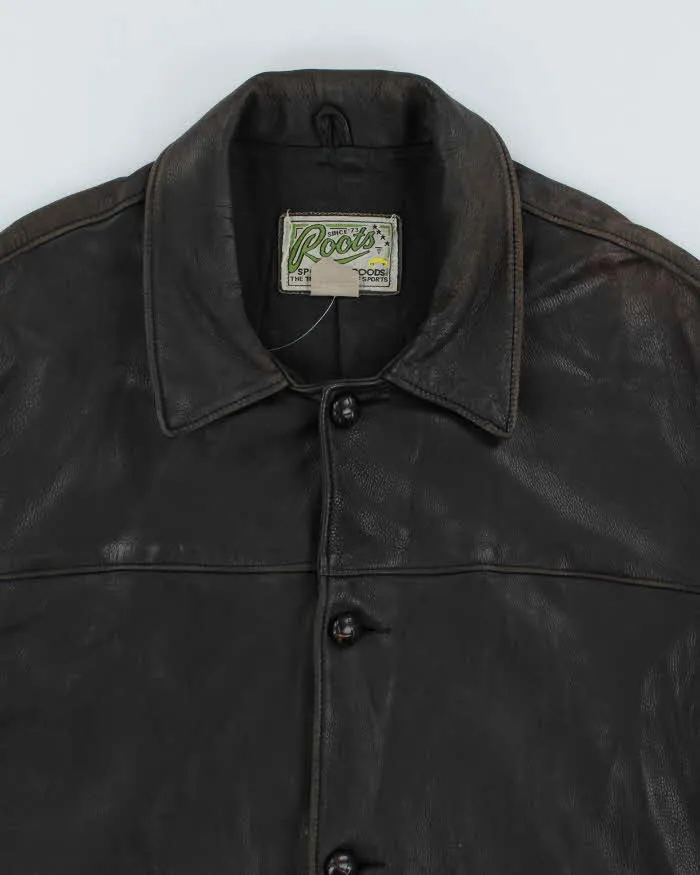 Vintage Roots Leather Jacket - XL sold by Rokit product image thumbnail 3