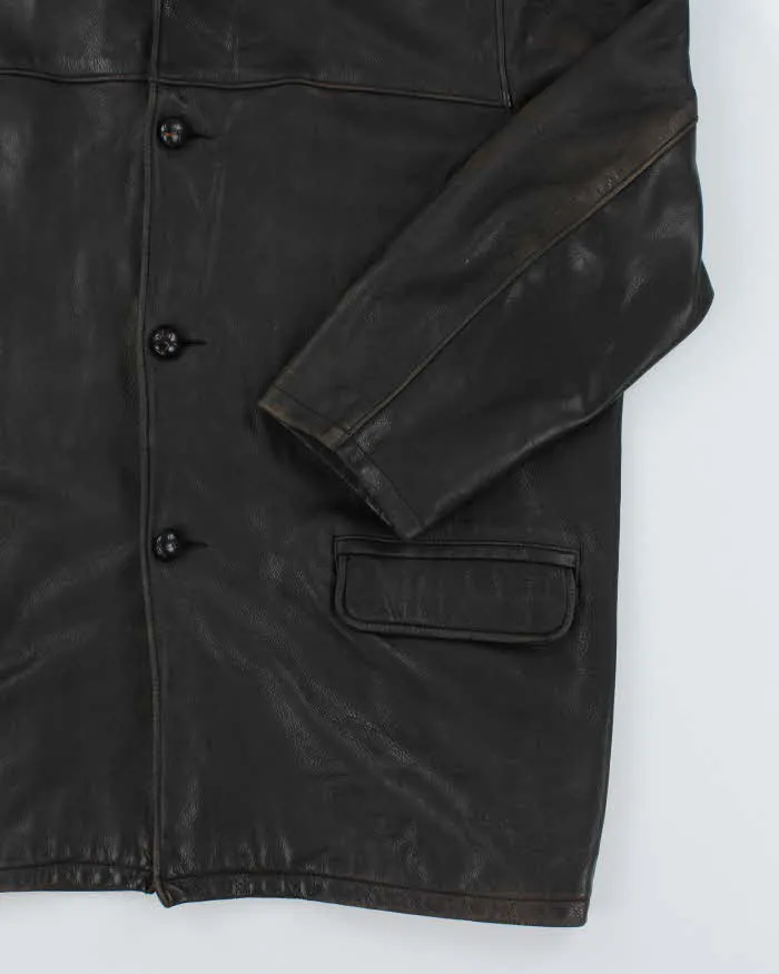 Vintage Roots Leather Jacket - XL sold by Rokit product image thumbnail 4