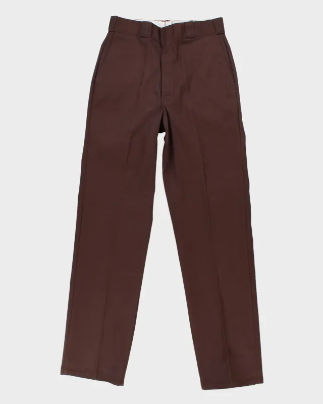 Vintage 70s Dickies Brown Trousers - W31 L34 sold by Rokit