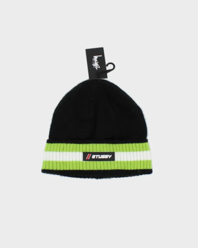 Stussy Logo Two Tone Beanie - OS sold by Rokit