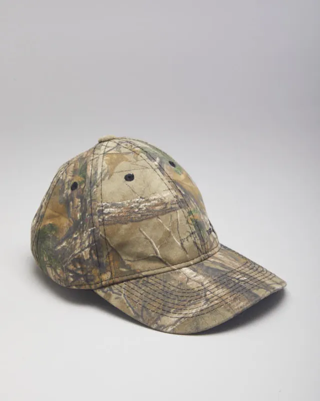 Y2k 00s Team Convoy Real Tree Camouflage Hat sold by Rokit