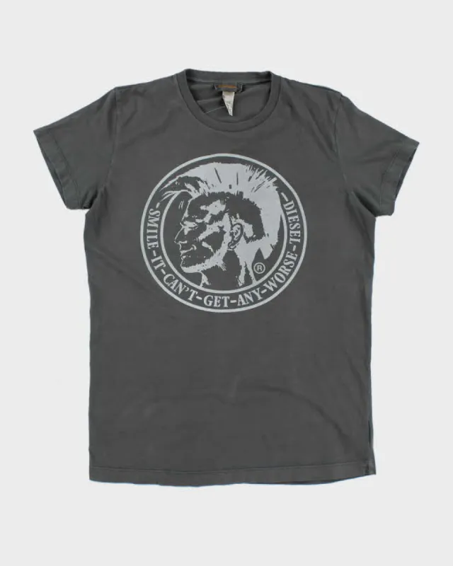 Vintage Y2K Diesel Mohawk T-Shirt - L sold by Rokit