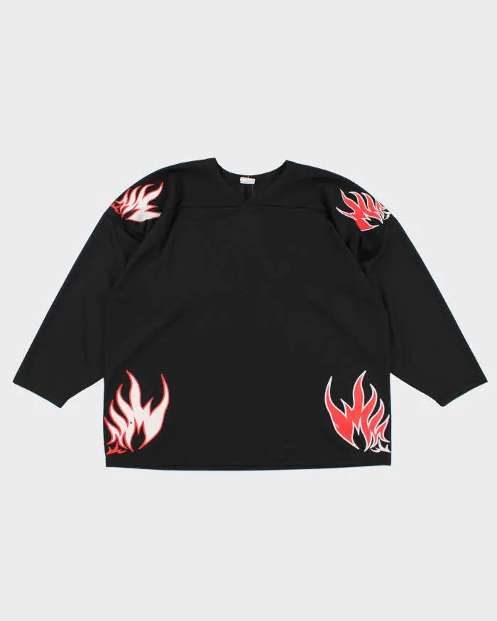 Vintage Y2K Fire Motocross Longsleeve Jersey - XXL sold by Rokit