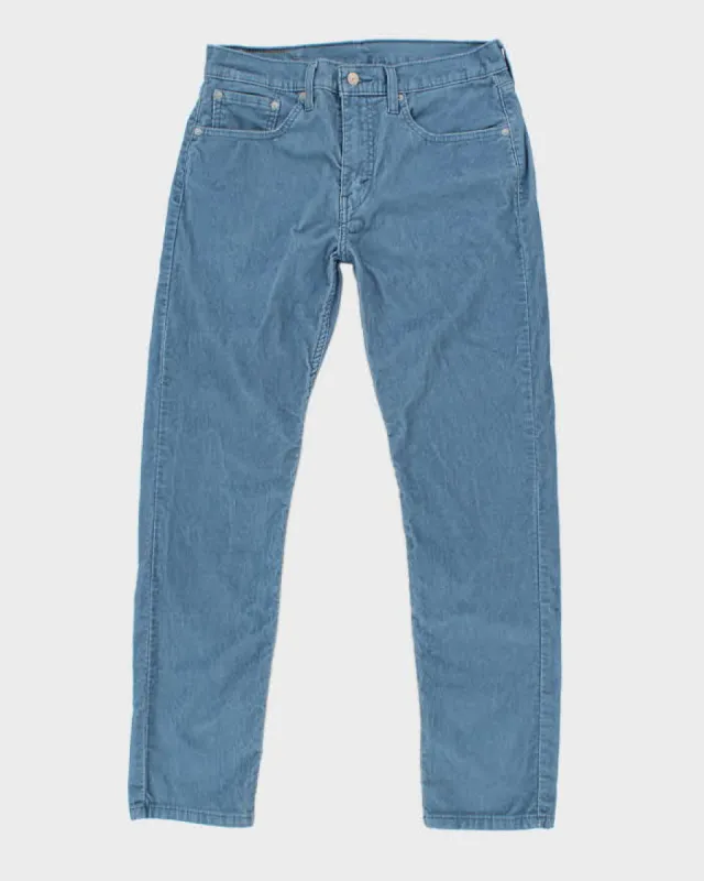 Mens Blue Levi's Corduroy Trousers - W32 L32 sold by Rokit