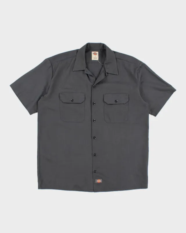 Men's Dickies Grey Shirt - L sold by Rokit
