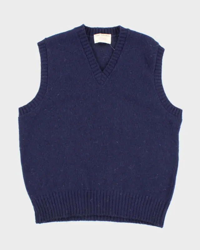 Vintage 80s The Moors Shetland Wool Vest - L sold by Rokit