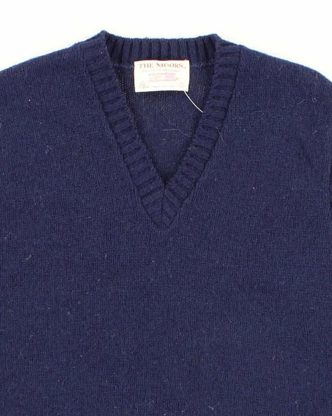 Vintage 80s The Moors Shetland Wool Vest - L sold by Rokit product image thumbnail 3