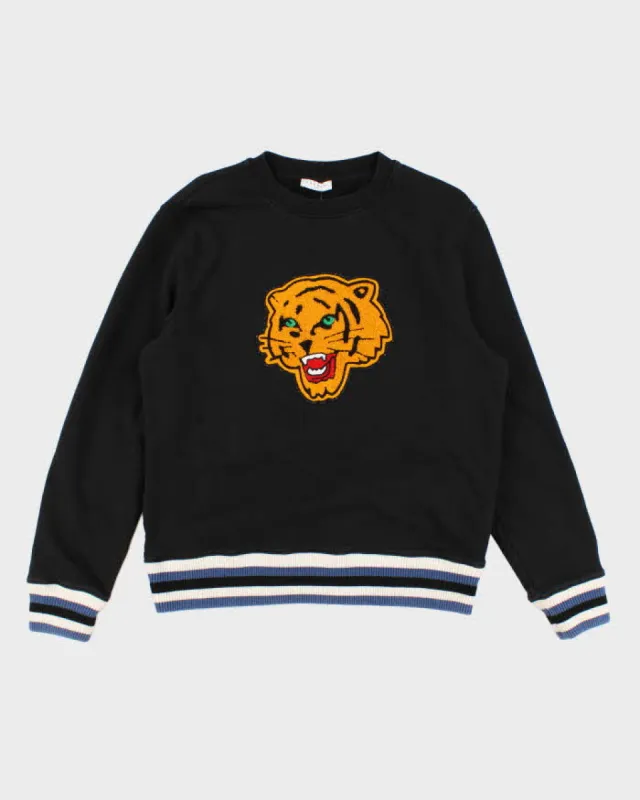 Sandro Tiger Patch Sweatshirt - L sold by Rokit